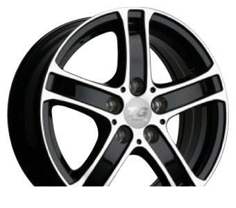 Wheel TG Racing TGD 010 BLK POL 17x7inches/5x108mm - picture, photo, image