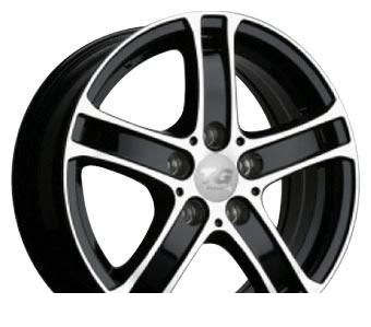 Wheel TG Racing TGD 010 BLK POL 16x6.5inches/5x110mm - picture, photo, image