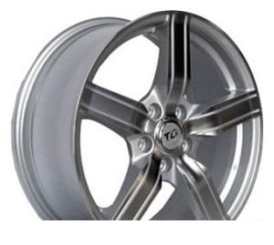 Wheel TG Racing TGD 017 BLK POL 17x7inches/5x112mm - picture, photo, image