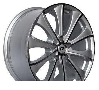 Wheel TG Racing TGD 019 BLK POL 17x7inches/5x114.3mm - picture, photo, image