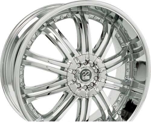 Wheel TIS 7 Chrome 20x8.5inches/5x130mm - picture, photo, image