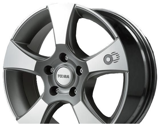 Wheel Toora T575 titan Polished 17x7.5inches/5x110mm - picture, photo, image