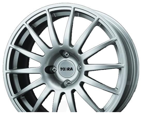 Wheel Toora T695 Diamond Silver 17x7inches/4x114.3mm - picture, photo, image