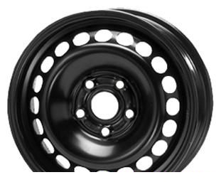 Wheel Trebl 5210 Black 14x5inches/5x100mm - picture, photo, image