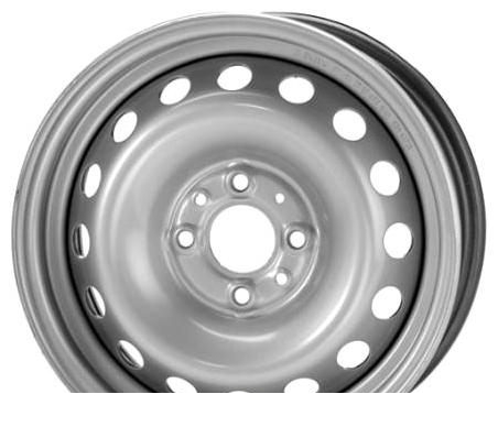 Wheel Trebl 6205 Silver 14x5.5inches/4x100mm - picture, photo, image
