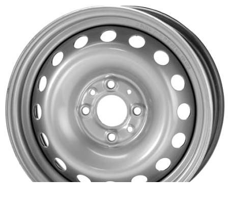 Wheel Trebl 6565 Silver 14x5.5inches/4x100mm - picture, photo, image
