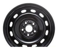 Wheel Trebl 9565 Black 16x6.5inches/5x100mm - picture, photo, image