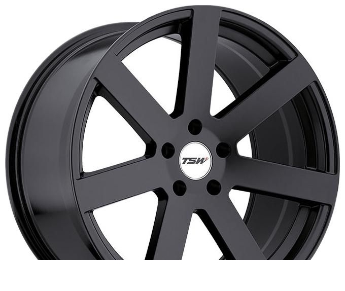 Wheel TSW Bardo Matt Black 18x8inches/5x120mm - picture, photo, image