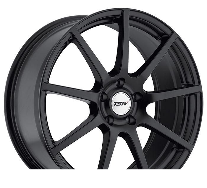 Wheel TSW Interlagos matt Black 17x7.5inches/5x114.3mm - picture, photo, image
