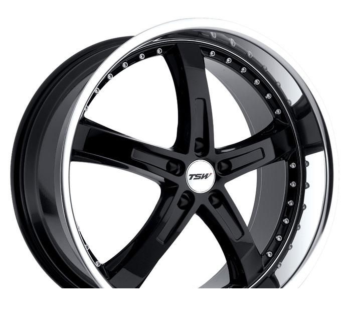 Wheel TSW Jarama gloss Black 17x8inches/5x100mm - picture, photo, image