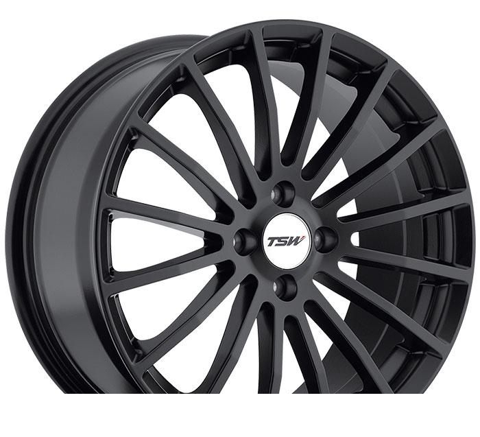 Wheel TSW Mallory matt Black 17x8inches/5x120mm - picture, photo, image