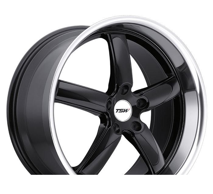 Wheel TSW Stowe gloss Black 18x8inches/5x112mm - picture, photo, image
