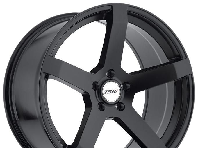 Wheel TSW Tanaka Matt Black 17x8inches/5x112mm - picture, photo, image