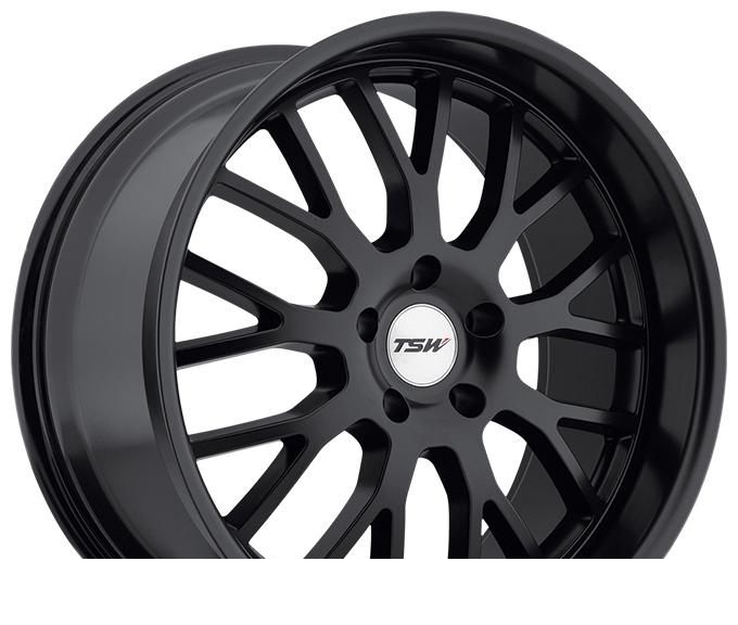 Wheel TSW Tremblant Matt Black 17x8inches/5x120mm - picture, photo, image