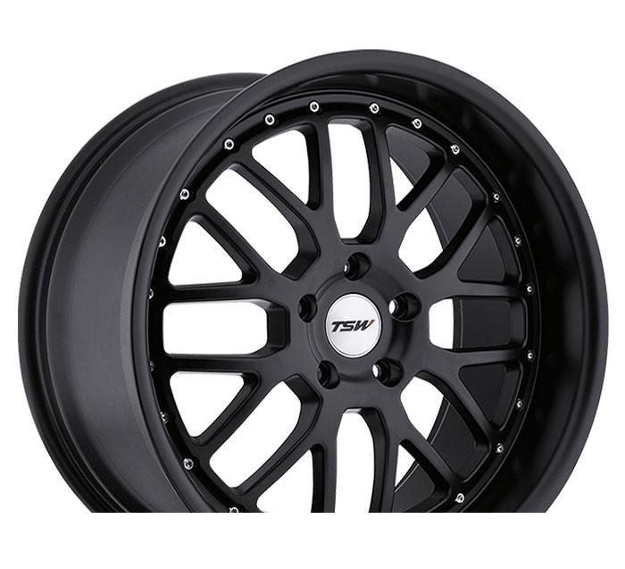 Wheel TSW Valencia gloss Black 17x8inches/5x114.3mm - picture, photo, image
