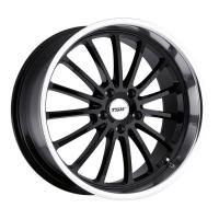 TSW Zolder gloss Black Wheels - 18x8inches/5x112mm