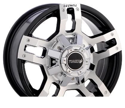 Wheel Tunzzo Guru Black 16x7inches/5x130mm - picture, photo, image