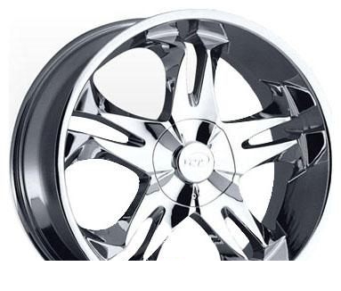 Wheel VCT Wheel Brasco Chromee 18x8inches/5x115mm - picture, photo, image