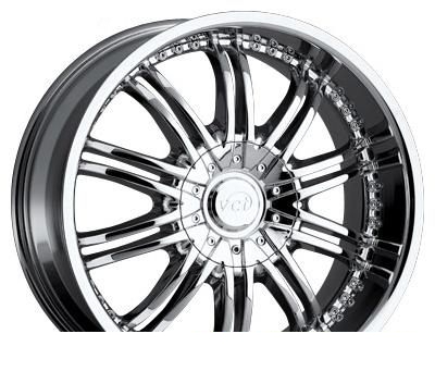 Wheel VCT Wheel Santino Chrome 20x9inches/10x115mm - picture, photo, image