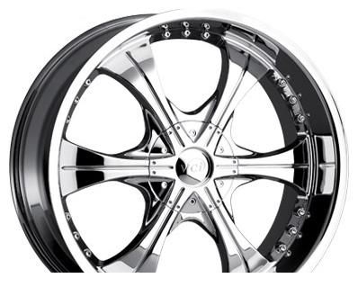 Wheel VCT Wheel Scarface 2 Chrome 20x8.5inches/10x108mm - picture, photo, image