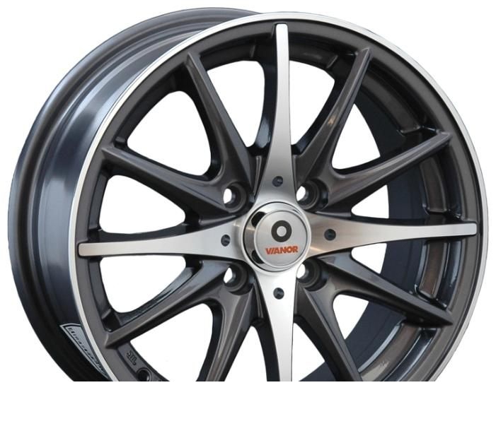 Wheel Vianor VR25 GMF 15x6.5inches/4x98mm - picture, photo, image