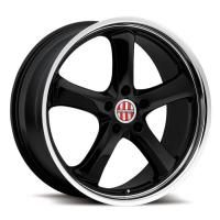 Victor Equipment Turismo Black Mirror Wheels - 18x9.5inches/5x130mm