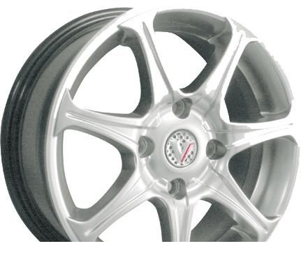 Wheel Vikom ART 157 (Lancer) 15x6inches/4x100mm - picture, photo, image