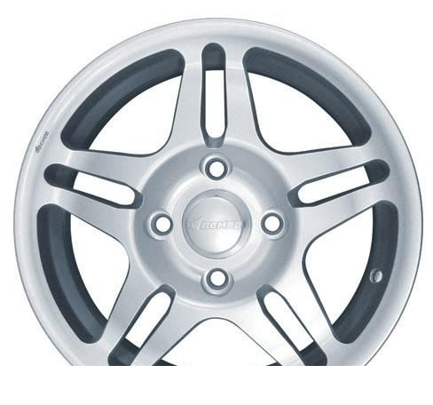 Wheel Vsmpo Fantaziya Silver 14x5.5inches/4x100mm - picture, photo, image