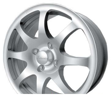 Wheel Vsmpo Pallada Silver 15x6.5inches/4x100mm - picture, photo, image