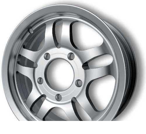 Wheel Vsmpo Tajga+ Silver 15x6inches/5x139.7mm - picture, photo, image
