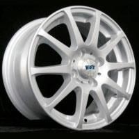 Wiger WG1001 Silver Wheels - 14x5.5inches/4x100mm