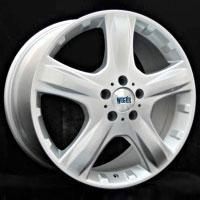 Wiger WG1601 Silver Wheels - 18x8inches/5x112mm