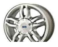 Wheel Wiger WG2301 Silver 15x6inches/4x100mm - picture, photo, image