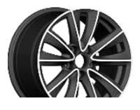 Wheel Wiger WGR0316 MBFP 17x8inches/5x120mm - picture, photo, image
