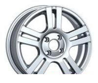 Wheel Wiger WGR0506 Silver 15x6inches/4x114.3mm - picture, photo, image