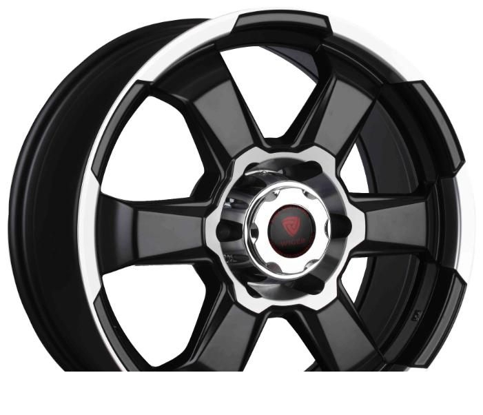 Wheel Wiger WGS1812 MBLCP 17x8inches/6x139.7mm - picture, photo, image