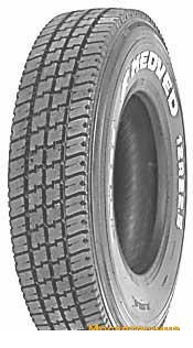 Truck Tire Yaroslavl YA-530 12/0R22.5 - picture, photo, image