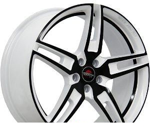 Wheel Yokatta MODEL-21 W+B+BSI 15x6.5inches/4x100mm - picture, photo, image