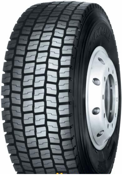 Truck Tire Yokohama TY607 315/80R22.5 154M - picture, photo, image