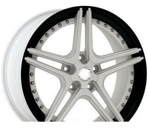 Wheel YST X-1 W+B+WS 15x6.5inches/4x100mm - picture, photo, image