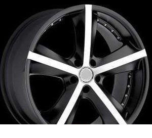 Wheel YST X-13 BKF 17x7inches/5x114.3mm - picture, photo, image