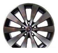 Wheel Yueling 252 BKF 15x6.5inches/4x100mm - picture, photo, image