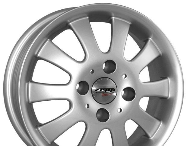 Wheel Zepp Briz Silver 14x5.5inches/4x100mm - picture, photo, image