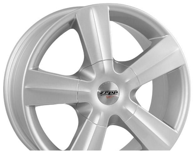 Wheel Zepp Consul Silver 15x6.5inches/4x100mm - picture, photo, image
