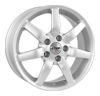 Zepp Daytona Silver Wheels - 15x6inches/4x100mm