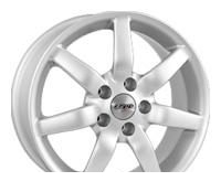Wheel Zepp Daytona Silver 15x6inches/4x98mm - picture, photo, image