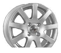 Wheel Zepp Maranello Silver 14x6inches/4x100mm - picture, photo, image