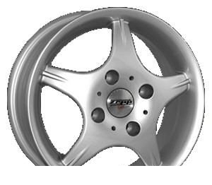 Wheel Zepp Vector Silver 14x5.5inches/4x100mm - picture, photo, image